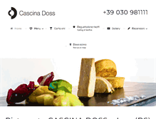 Tablet Screenshot of cascinadoss.com